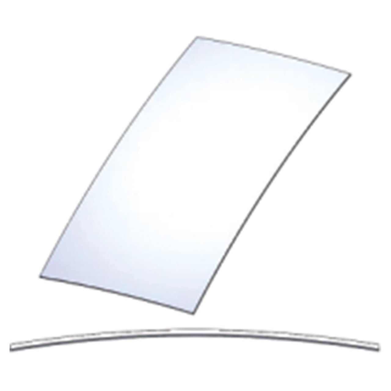 Plaka Ayna Camı 3 mm r1800 420x240 mm