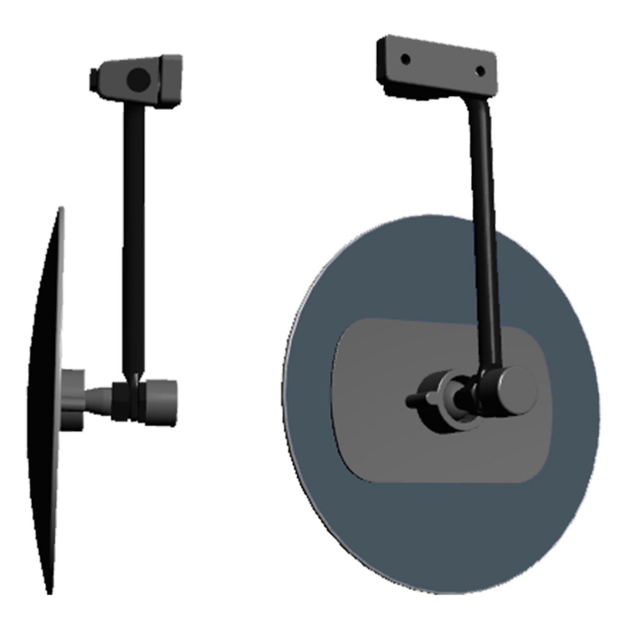 Ufo Topuzlu Özel Kollu Universal İç Dikiz Aynası r450 170 mm