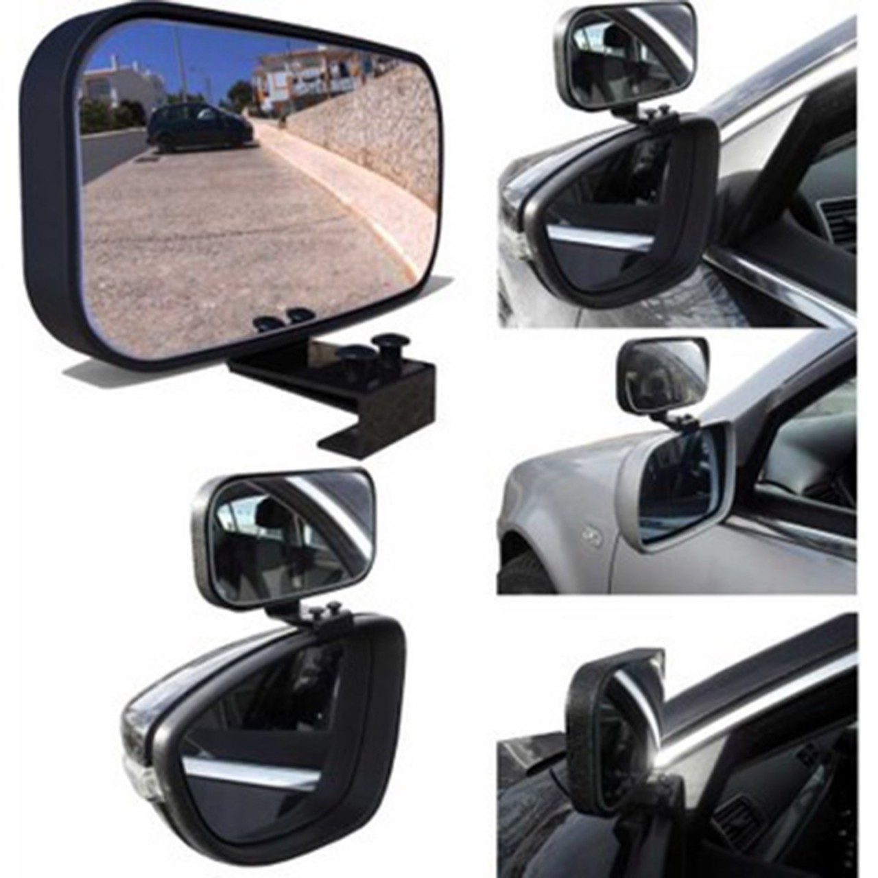 TakTak-4 Ayaklı Eğitmen Kör Nokta Aynası Sağ 178x88 mm TEKNİK ÇİZİMLER