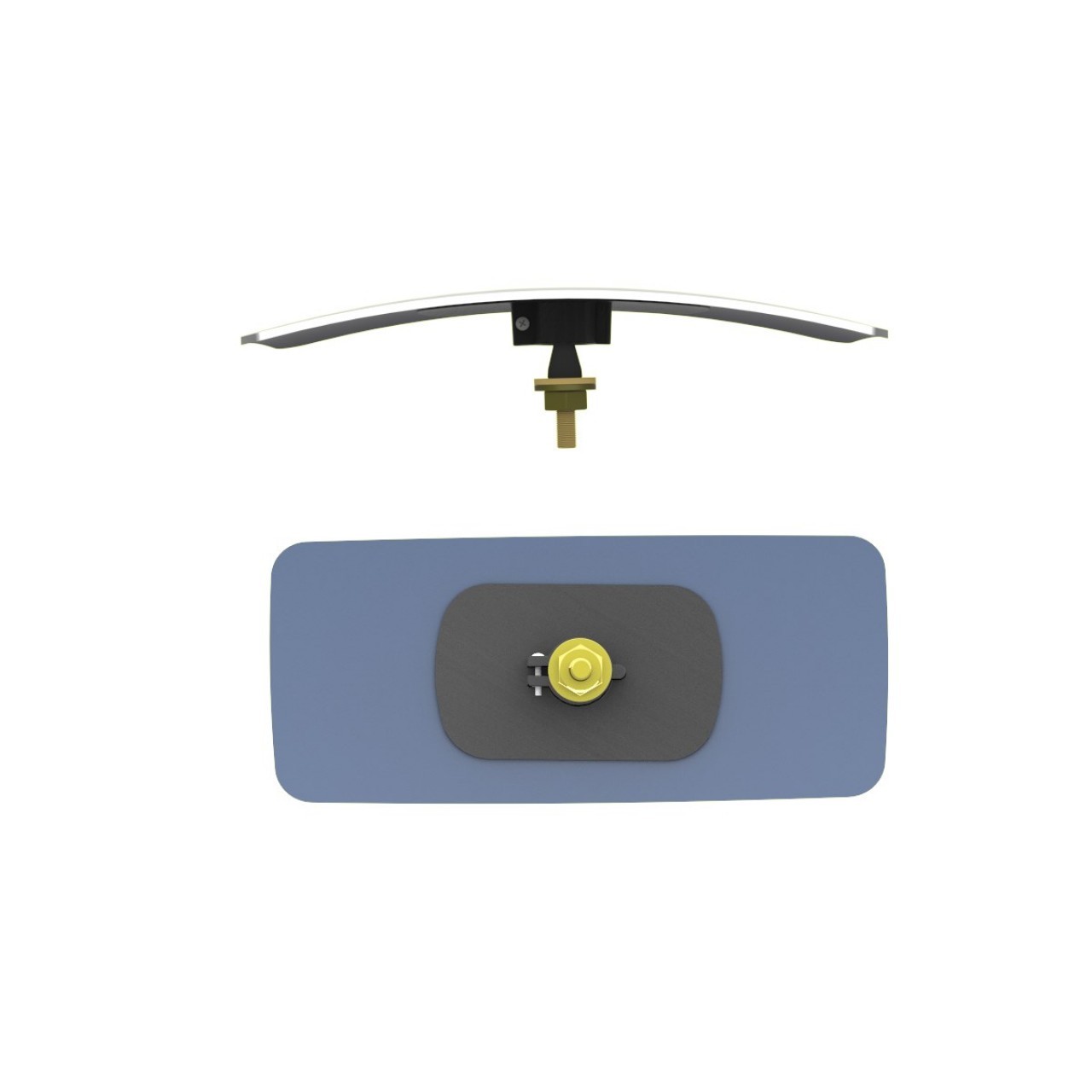 Şahin Topuzlu-1 Universal İç Dikiz Aynası r450 245x110 mm
