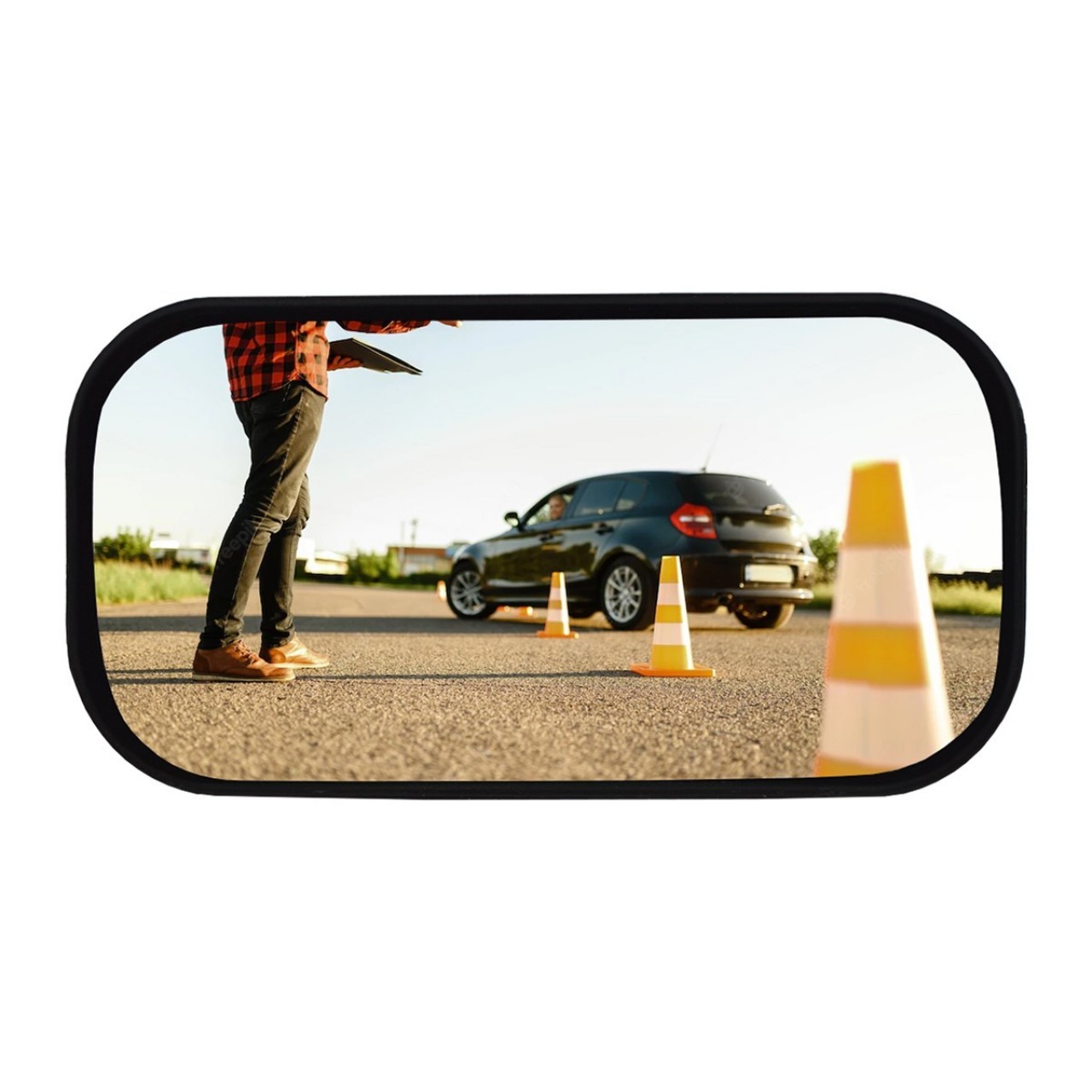 TakTak-3 Yapışkanlı Eğitmen Kör Nokta Aynası 137x72 mm