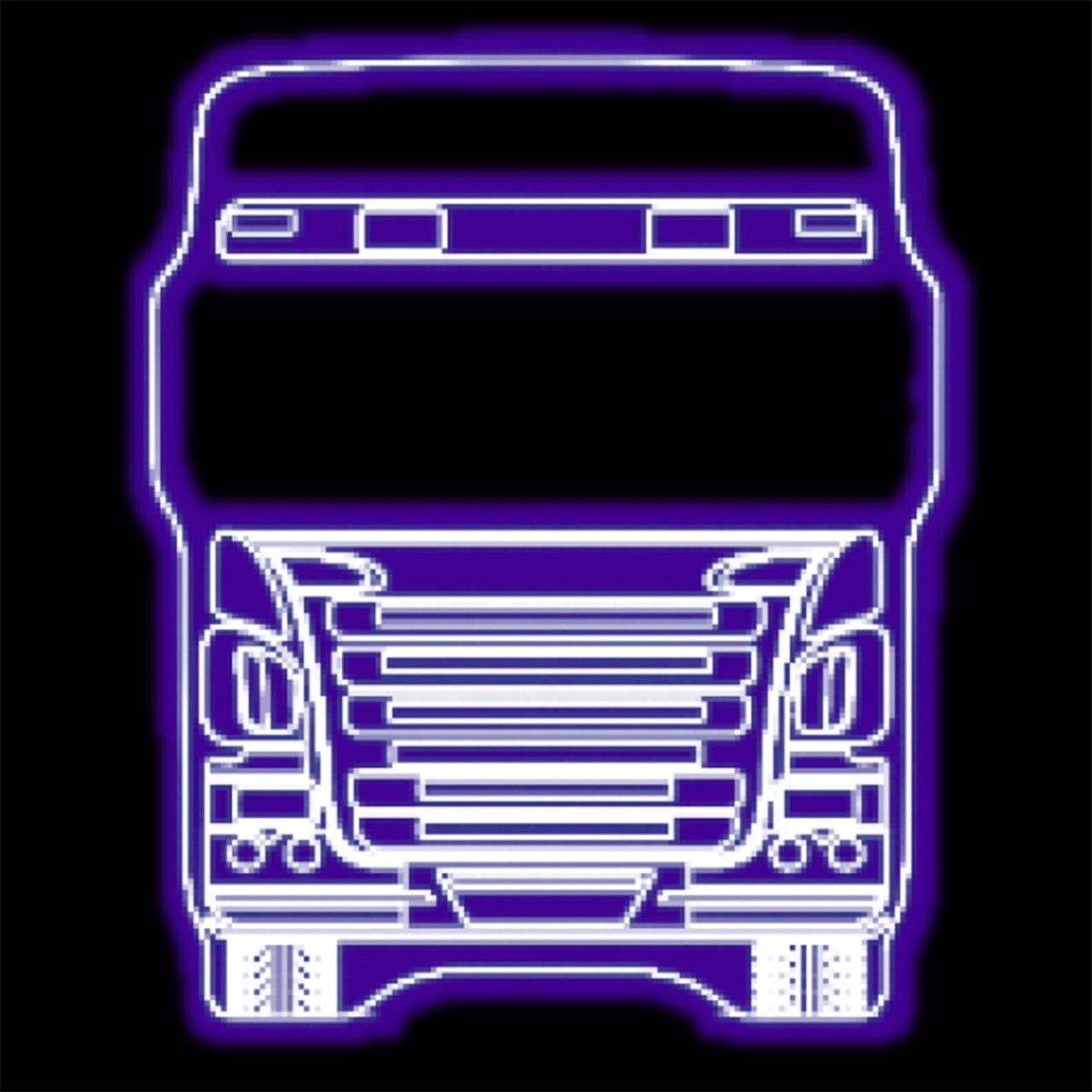 Scania Kabin Yakamoz Işıklı İç Dikiz Aynası 140x170 mm