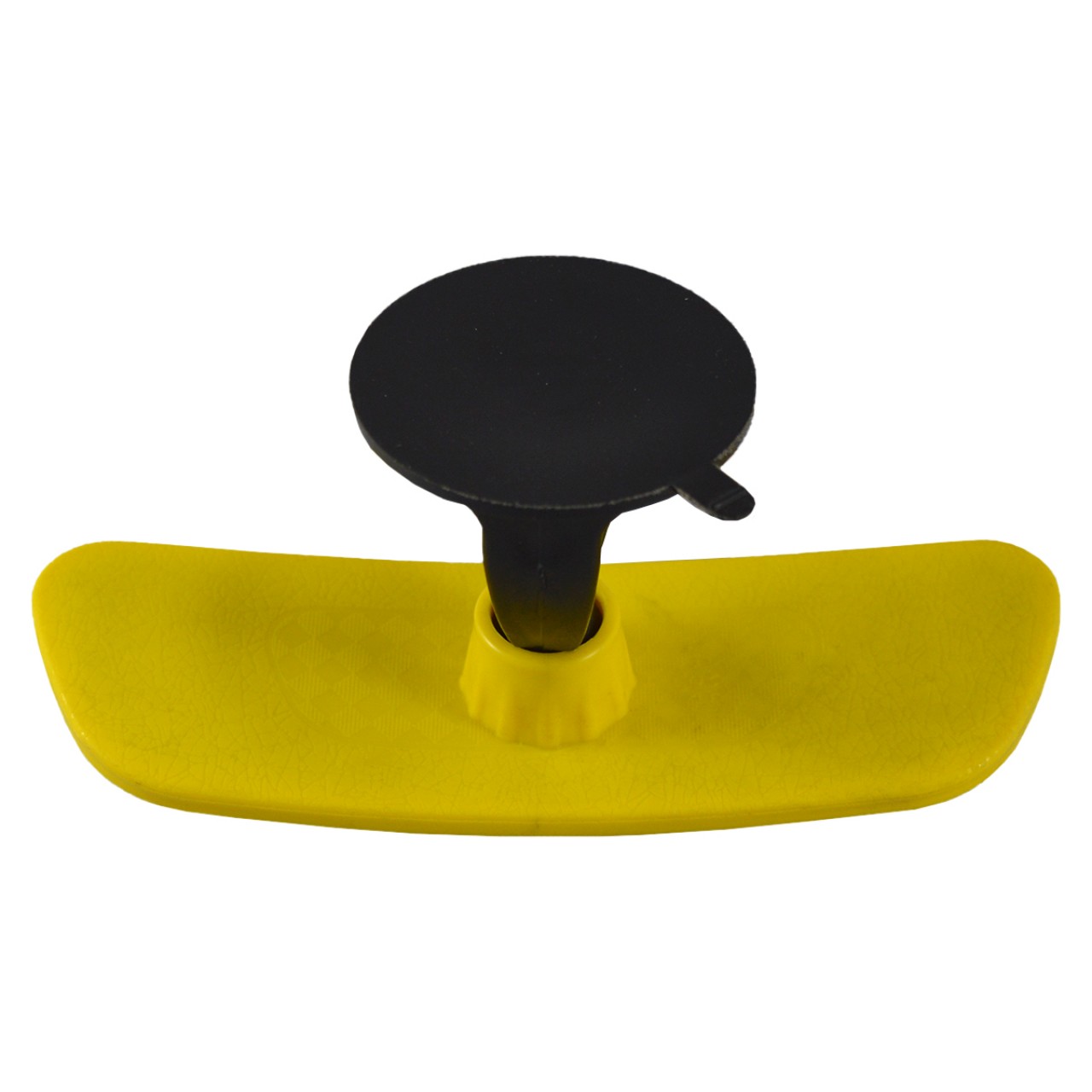 Universal Diamond Kiva-3 Interior Rearview Mirror with Suction Cup 171x56 mm Yellow TECHNICAL DRAWINGS