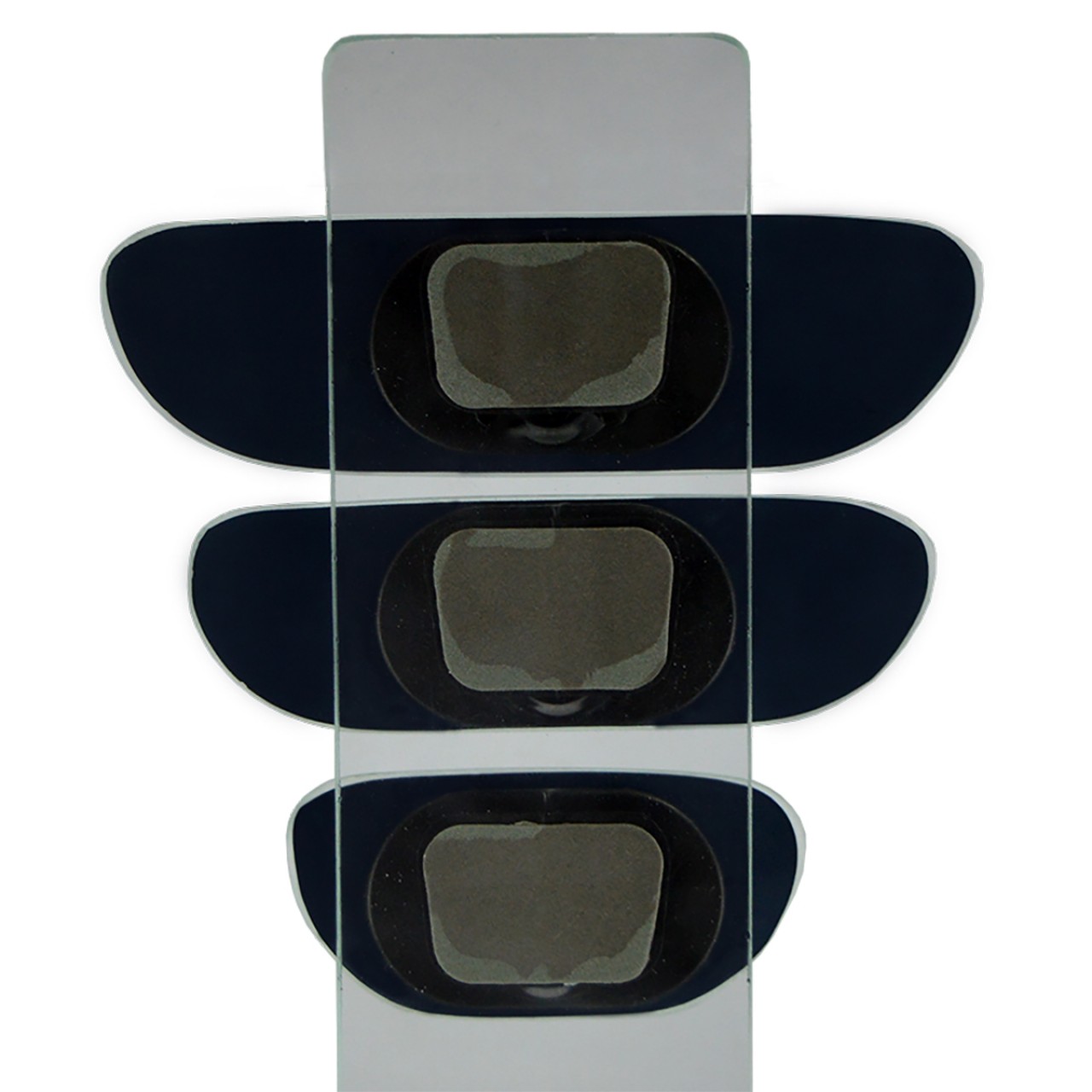 O-va Adhesive Set-3 Interior Rear View Mirror Set of 3 TECHNICAL DRAWINGS